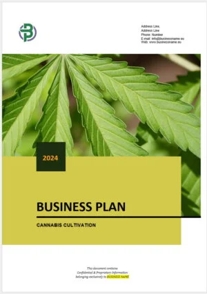 cannabis cultivation business plan template
